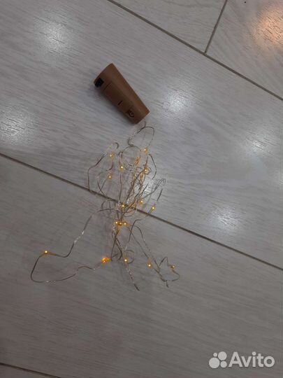 Гирлянда с батарейками