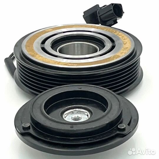 Шкив с муфтой кондиционера Киа Рио 3, Солярис