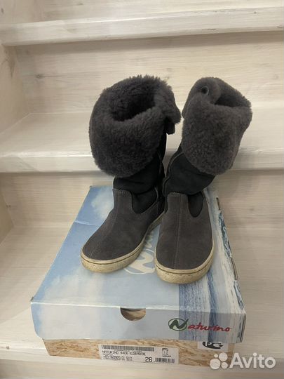 Сапоги зимние Naturino 26 и 28