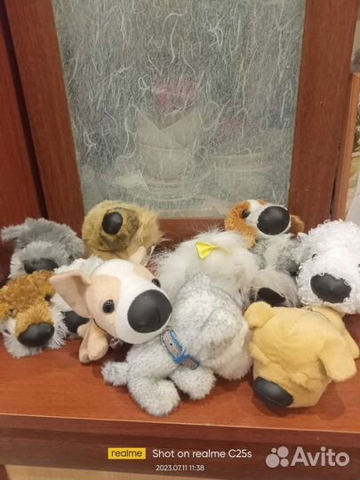 Мягкие игрушки собаки