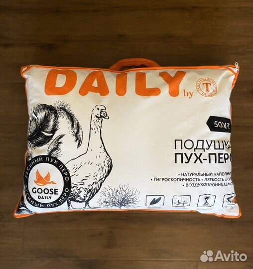 Подушки пуховые Togas 50/70 (пух/перо 80/20)