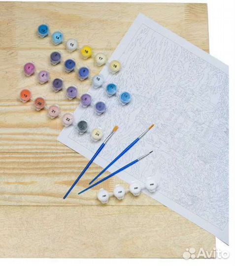 Картина по номерам 40х50 см новая