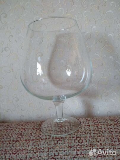 Бокал- аквариум