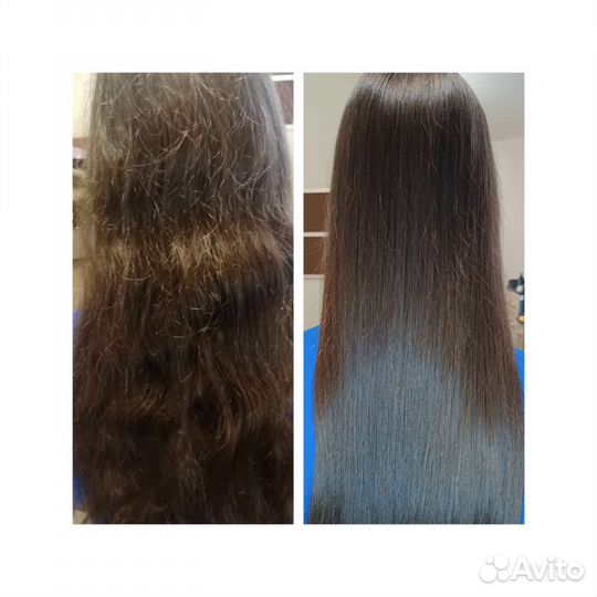 Кератиновое выпрямление, ботокс