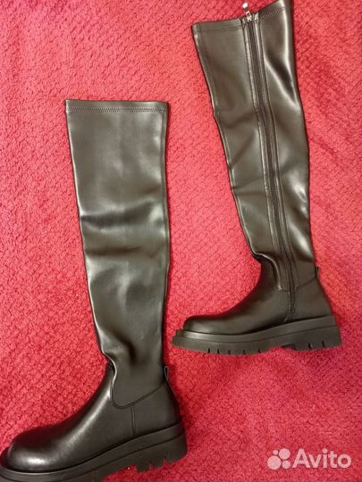 Ботфорты 39-40 демисезонные