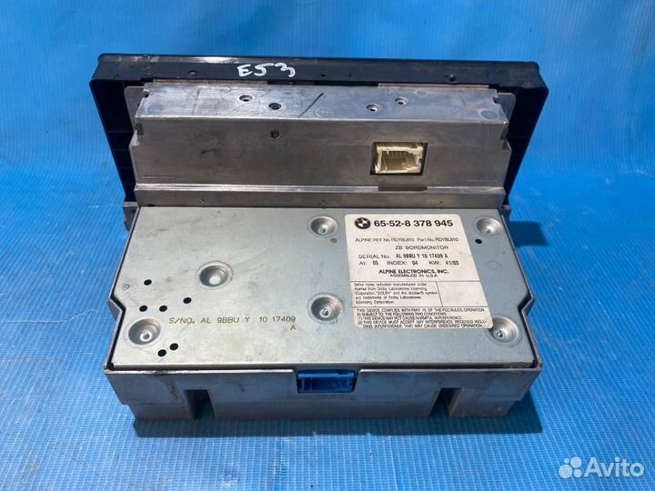 Магнитола BMW X5 E53 99-03г