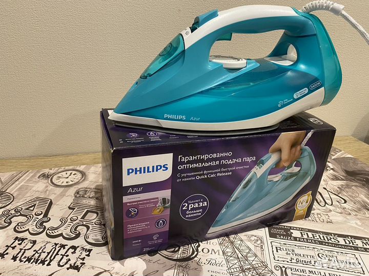 Утюг philips azur