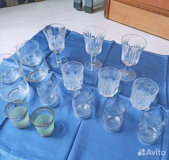 Рюмки разные