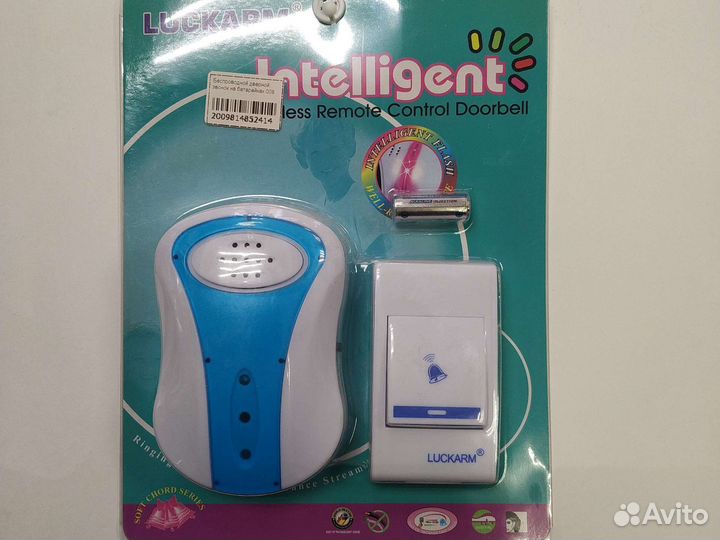 Беспроводной Дверной Звонок На Батарейках и от сет