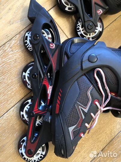 Ролики oxelo fit3 junior boy размер 32-35