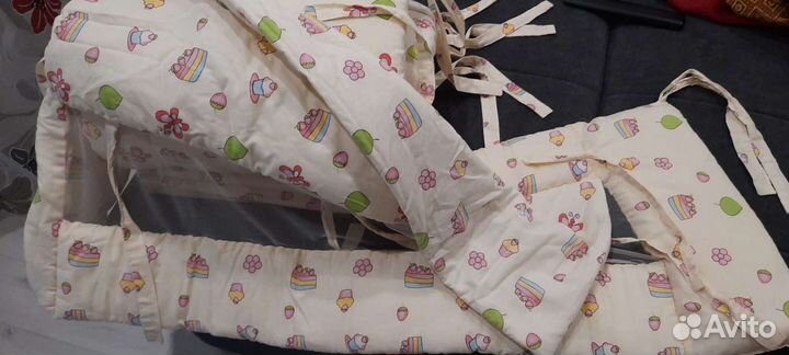 Бортики в детскую кроватку