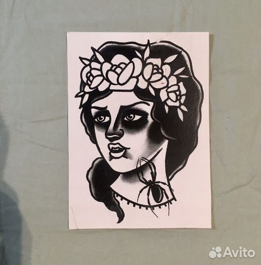 Постеры/принты/эскизы татуировщиков/художников