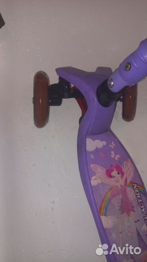 Самокат детский трехколесный бу