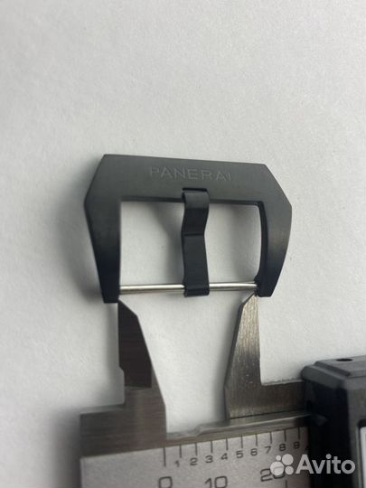 Черная пряжка для часов panerai 24mm