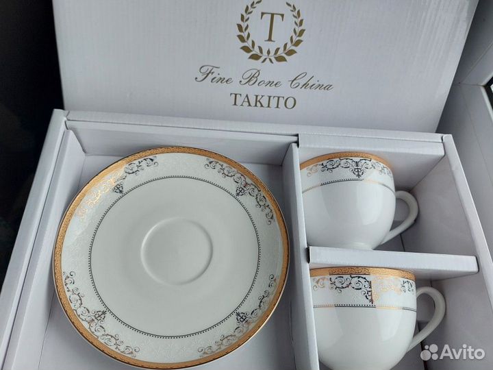 Набор чайная пара на 2 персоны takito