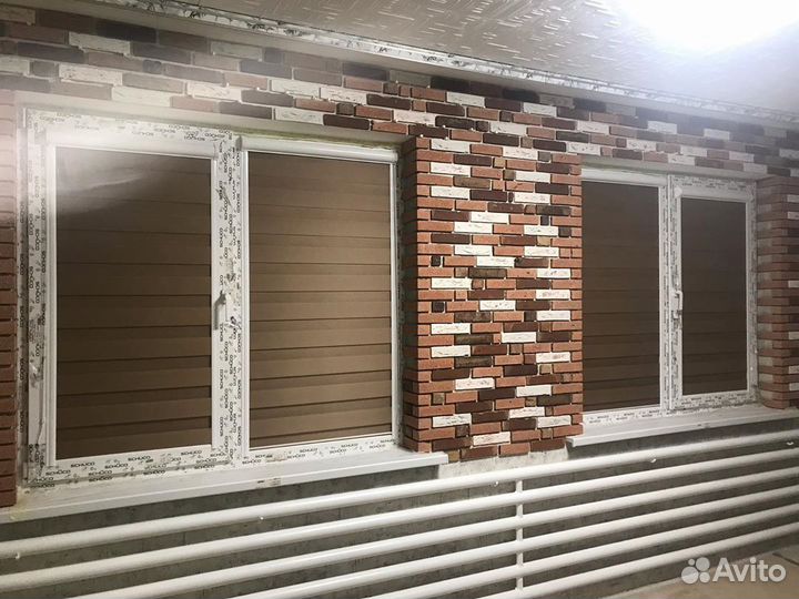 Рулонные шторы день ночь