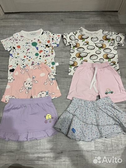 Вещи пакетом на девочку 86-92