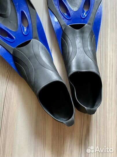 Ласты для плавания 45 размер + маска и трубка