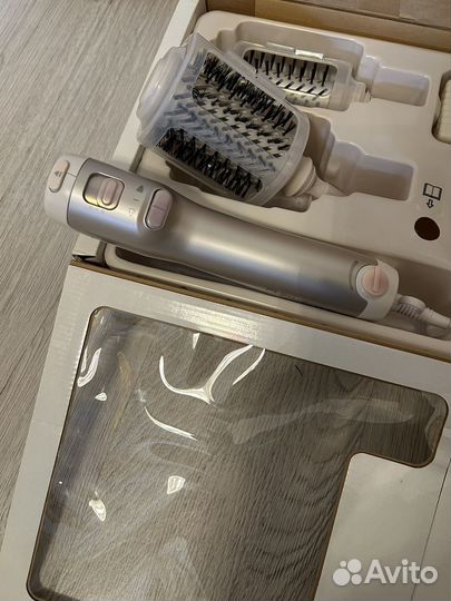 Фен щетка вращающаяся rowenta