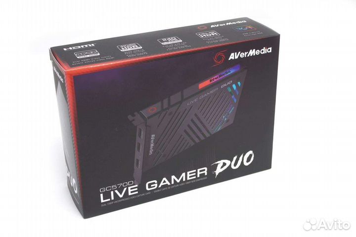 Карта видеозахвата avermedia gc 570 duo