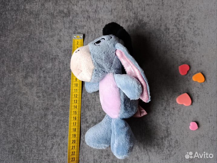 Тарелка Винни Пух и игрушка ослик Иа