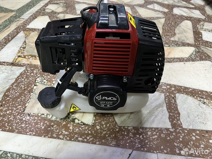 Триммер бензиновый Рысь бтр-43