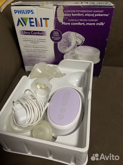 Молокоотсос avent электрический