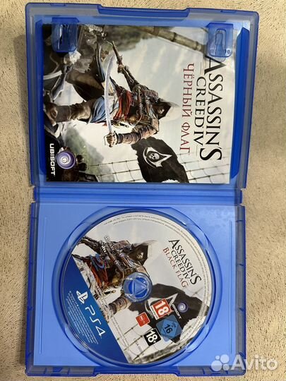 Игра для PS4 Assassins Creed IV Black flag