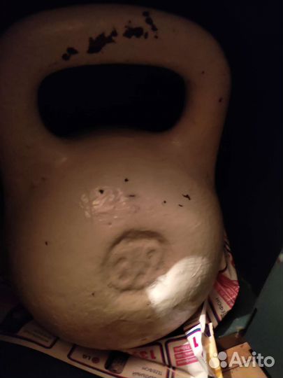 Гиря советская 16 24 32 кг