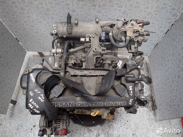 Двигатель Nissan Primera P11 1.6 QG16DE