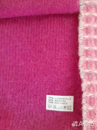 Комплект шапка, шарф ручная работа(новые)