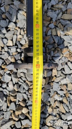 Ось легкового прицепа квадрат 50*50 со ступицами