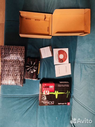Видеокарта Sapphire AMD RX 550 новая