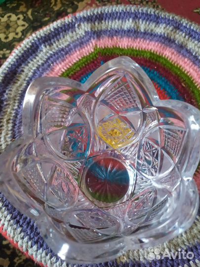 Ваза хрустальная СССР