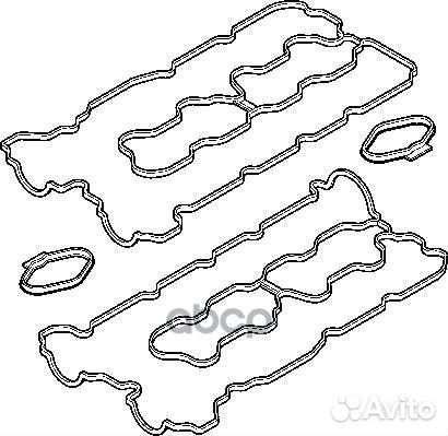 Ком/кт прокл.клап.крышки 008.560 Elring