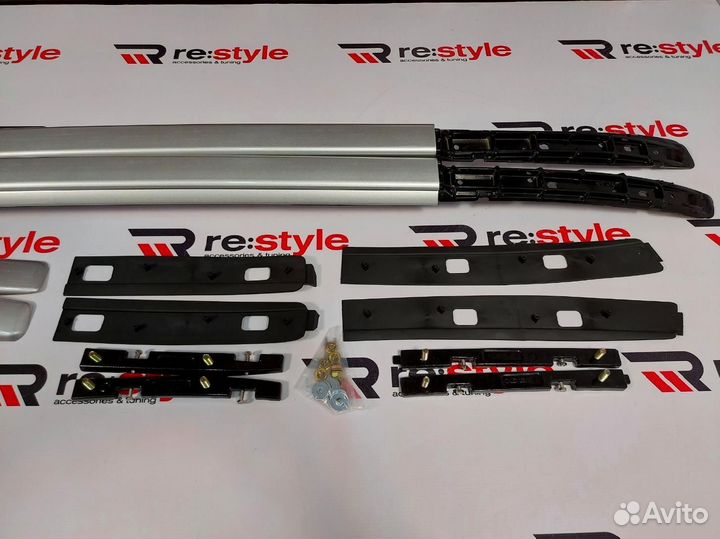 Рейлинги Mitsubishi Outlander с13г Серебро R2049