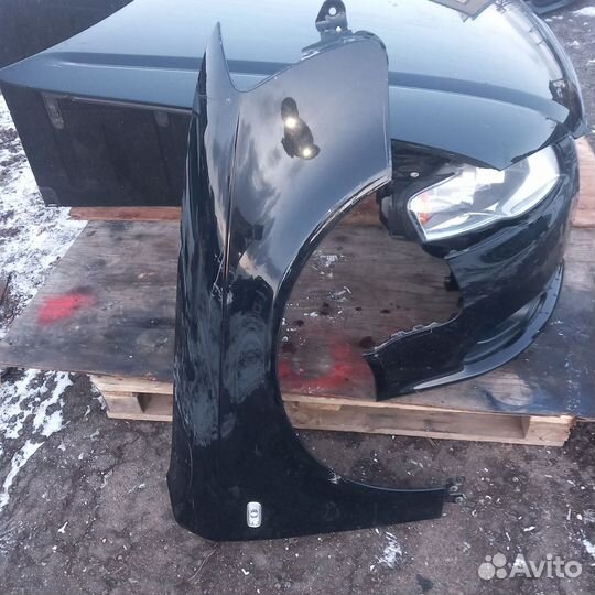 Ауди а 4 б7 бампер передний ноускат сборе