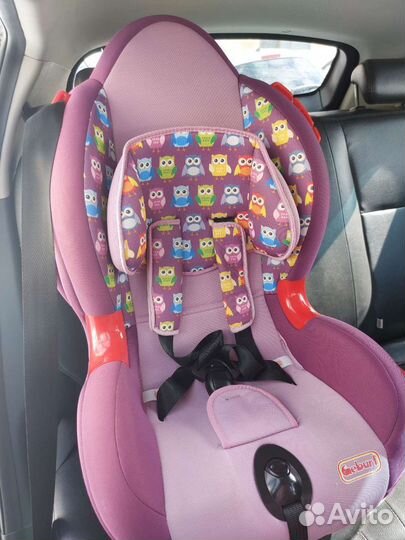 Автокресло geburt BR 512 Isofix сиреневый
