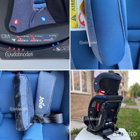 Joie Every Stage 0/1/2/3 isofix blue