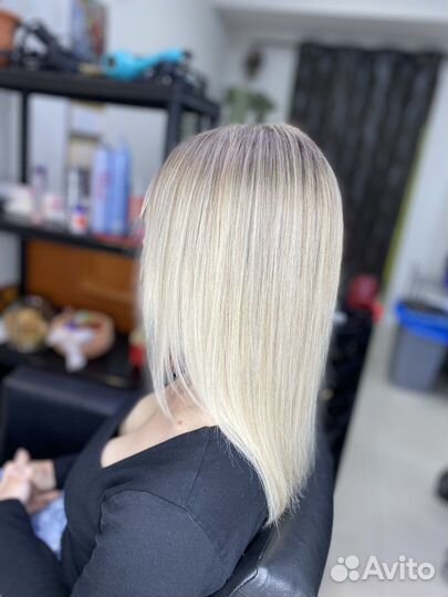 Окрашивание и кератин / ботокс