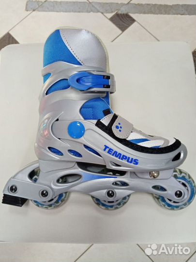 Роликовые коньки детские раздвижные р.31-34 новые