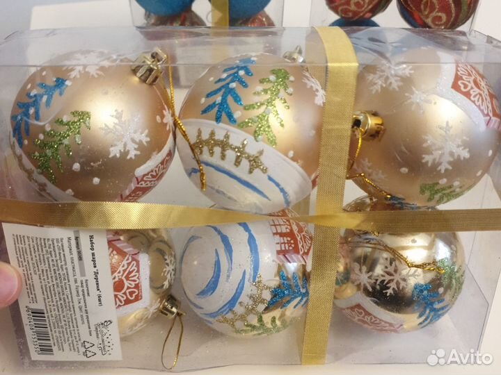 Новогодние елочные шары