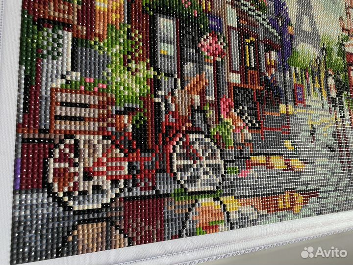 Картина в технике алмазная мозаика