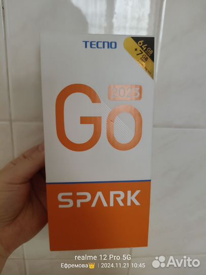 Tecno Spark Go 2023, 4/64 ГБ