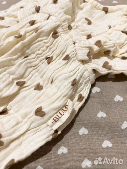 Муслиновое боди 56-62