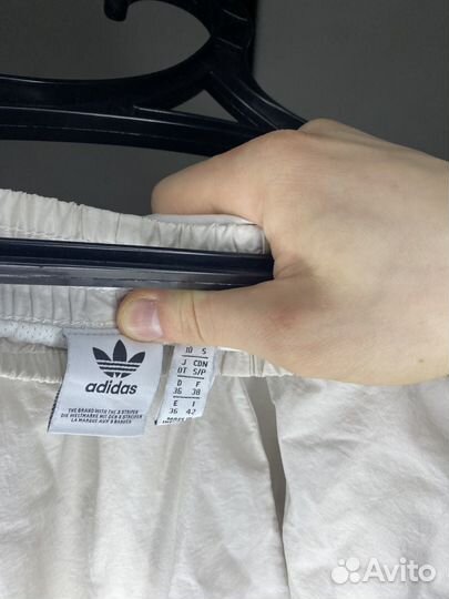 Спортивные штаны Adidas белые S