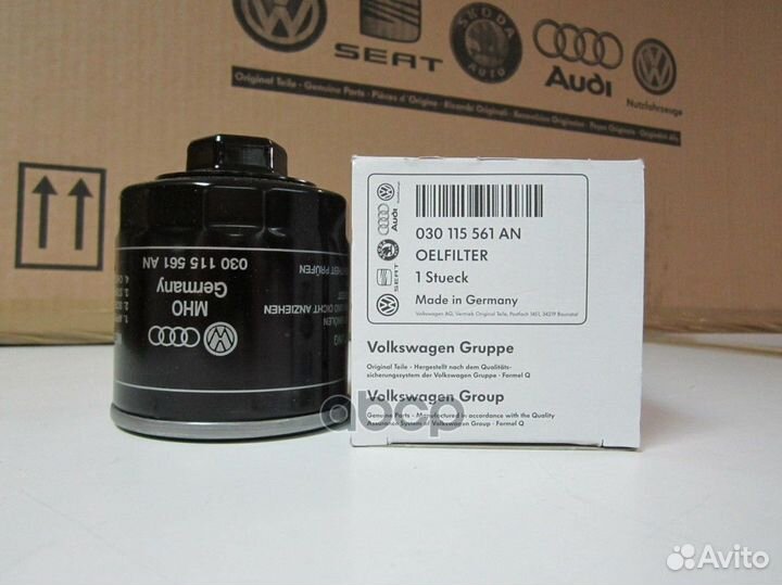 Фильтр масляный 030115561AN VAG