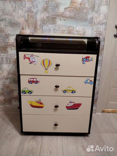 Комод с пеленальным столиком