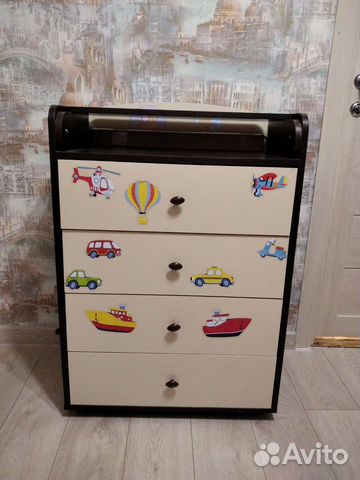 Комод с пеленальным столиком