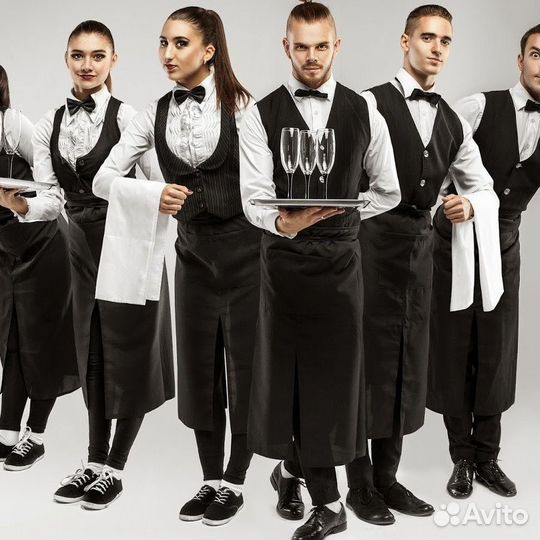 Официант на подработку (ежедневная оплата)